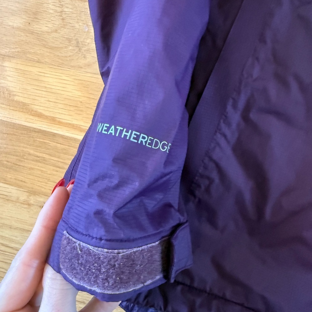 Eddie Bauer Women’s WeatherEdge Insulated Rain Jacket - Purple - Size M Women's - Picture 6 of 12